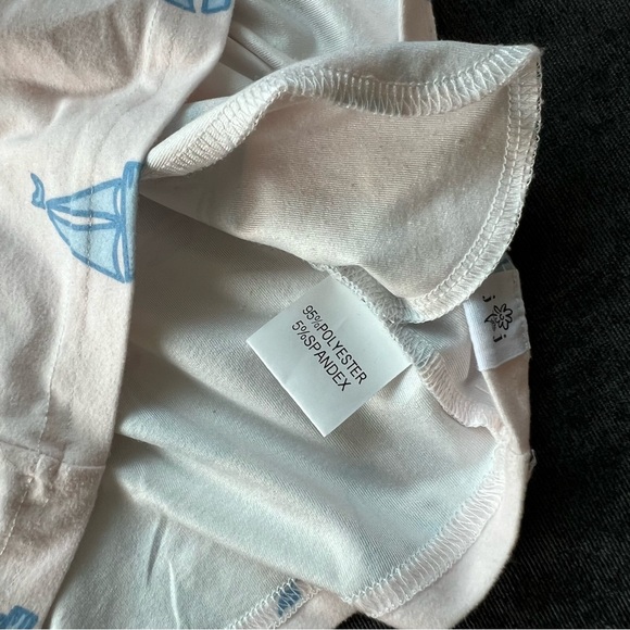 Jane + Jo Luna Lounge Set Ships & Sails Size 2T - Picture 5 of 9
